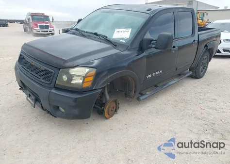 2010 Nissan Titan Pro-4X z USA, uszkodzony, nr VIN 1N6BA0EC3AN311660